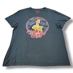 Netflix Stranger Things Shirt Size XL Kellogg’s Leggo My Eggo Graphic Print Tee